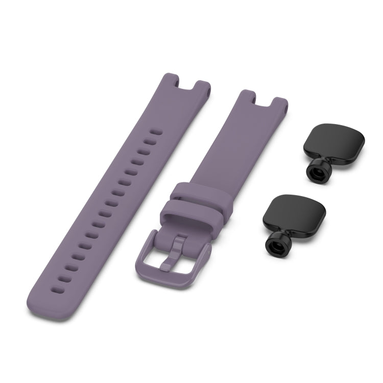 For Garmin Lily Silicone Watch Band with Dismantling Tools(Purple) - Watch Bands by buy2fix | Online Shopping UK | buy2fix