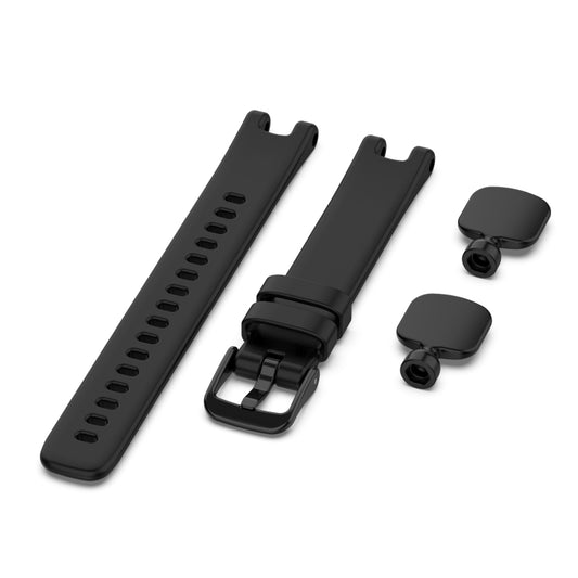 For Garmin Lily Silicone Watch Band with Dismantling Tools(Black) - Watch Bands by buy2fix | Online Shopping UK | buy2fix
