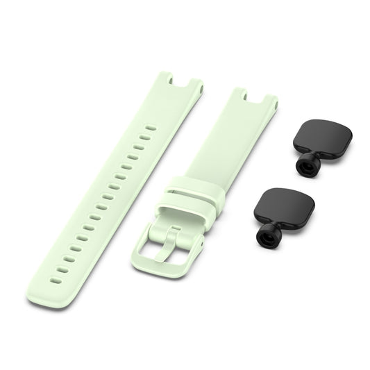 For Garmin Lily Silicone Watch Band with Dismantling Tools(Green) - Watch Bands by buy2fix | Online Shopping UK | buy2fix