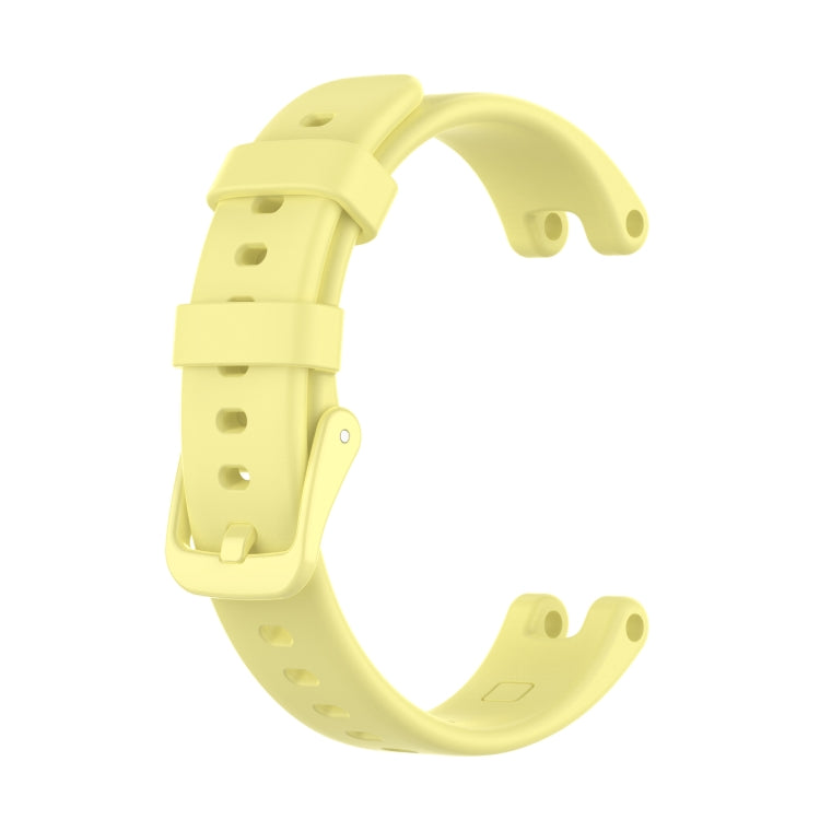 For Garmin Lily Silicone Watch Band with Dismantling Tools(Yellow) - Watch Bands by buy2fix | Online Shopping UK | buy2fix
