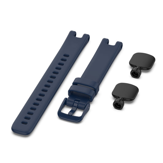 For Garmin Lily Silicone Watch Band with Dismantling Tools(Midnight Blue) - Watch Bands by buy2fix | Online Shopping UK | buy2fix