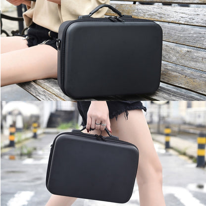 Portable Single Shoulder Storage Travel Carrying PU Cover Case Box for DJI Air 2S(Black + Black Liner) - Carry Cases & Bags by buy2fix | Online Shopping UK | buy2fix