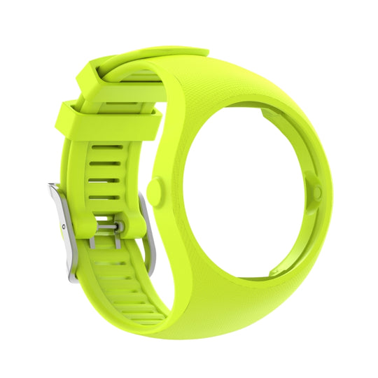 For POLAR M200 Texture Silicone Watch Band, One Size(Green)