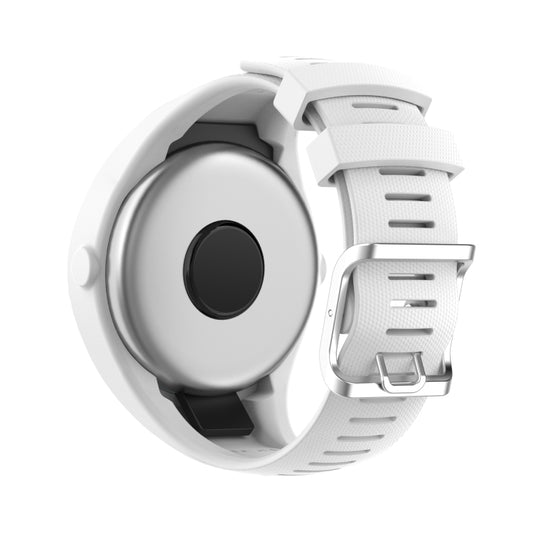 For POLAR M200 Texture Silicone Watch Band, One Size(White) -  by buy2fix | Online Shopping UK | buy2fix
