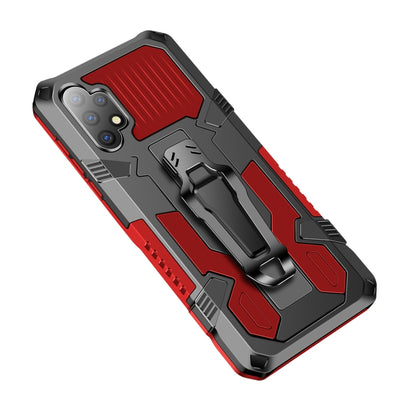 For Samsung Galaxy A32 4G Armor Warrior Shockproof PC + TPU Protective Case(Red) by buy2fix