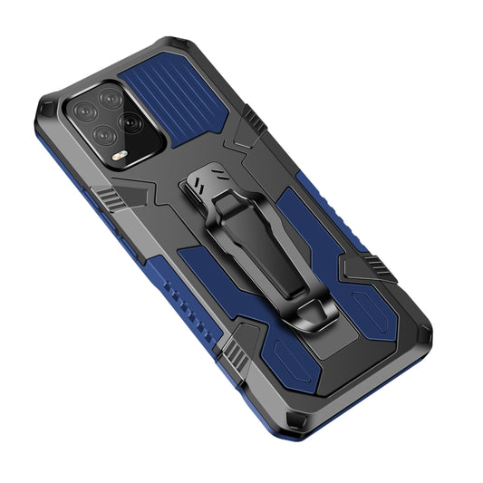 For OPPO Realme 8 / 8 Pro Armor Warrior Shockproof PC + TPU Protective Case(Sapphire Blue) - Realme Cases by buy2fix | Online Shopping UK | buy2fix