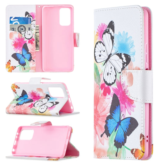 For Xiaomi Redmi Note 10 Pro Colored Drawing Pattern Horizontal Flip Leather Case with Holder & Card Slots & Wallet(Butterflies) - Xiaomi Cases by buy2fix | Online Shopping UK | buy2fix
