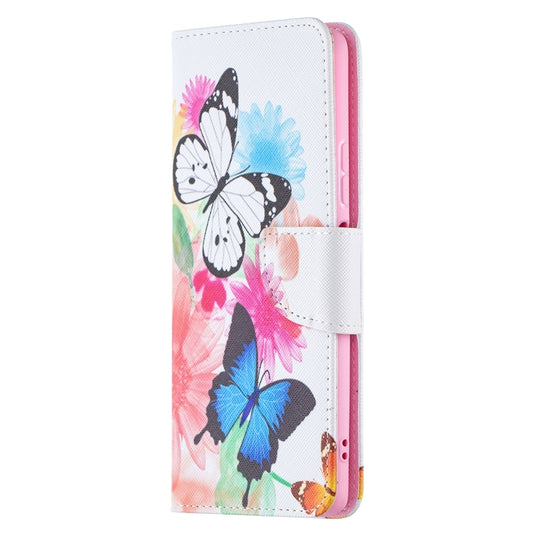 For Xiaomi Redmi Note 10 Pro Colored Drawing Pattern Horizontal Flip Leather Case with Holder & Card Slots & Wallet(Butterflies) - Xiaomi Cases by buy2fix | Online Shopping UK | buy2fix