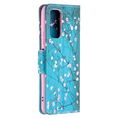For Xiaomi Redmi Note 10 Pro Colored Drawing Pattern Horizontal Flip Leather Case with Holder & Card Slots & Wallet(Plum Blossom) - Xiaomi Cases by buy2fix | Online Shopping UK | buy2fix