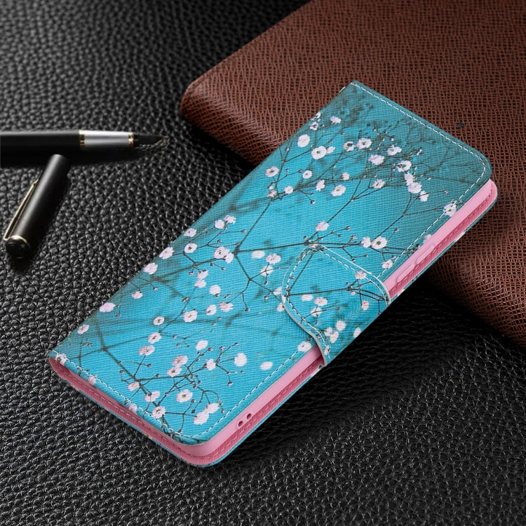 For Xiaomi Redmi Note 10 Pro Colored Drawing Pattern Horizontal Flip Leather Case with Holder & Card Slots & Wallet(Plum Blossom) - Xiaomi Cases by buy2fix | Online Shopping UK | buy2fix
