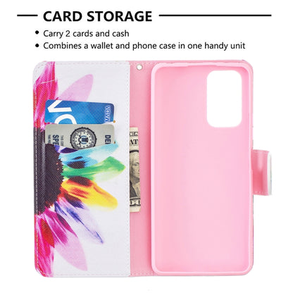 For Xiaomi Redmi Note 10 Pro Colored Drawing Pattern Horizontal Flip Leather Case with Holder & Card Slots & Wallet(Sun Flower) - Xiaomi Cases by buy2fix | Online Shopping UK | buy2fix