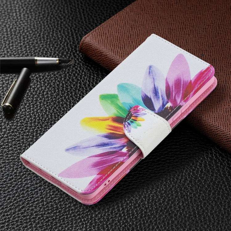 For Xiaomi Redmi Note 10 Pro Colored Drawing Pattern Horizontal Flip Leather Case with Holder & Card Slots & Wallet(Sun Flower) - Xiaomi Cases by buy2fix | Online Shopping UK | buy2fix