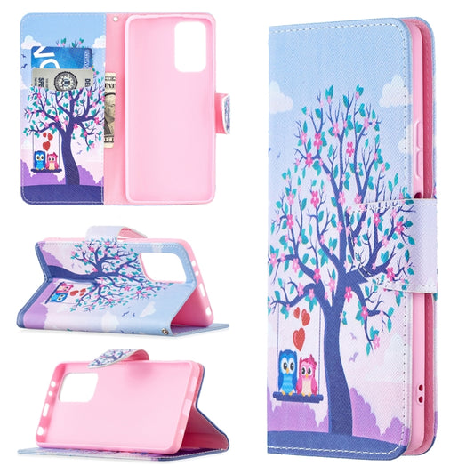 For Xiaomi Redmi Note 10 Pro Colored Drawing Pattern Horizontal Flip Leather Case with Holder & Card Slots & Wallet(Owl) - Xiaomi Cases by buy2fix | Online Shopping UK | buy2fix