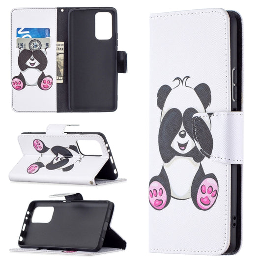 For Xiaomi Redmi Note 10 Pro Colored Drawing Pattern Horizontal Flip Leather Case with Holder & Card Slots & Wallet(Panda) - Xiaomi Cases by buy2fix | Online Shopping UK | buy2fix