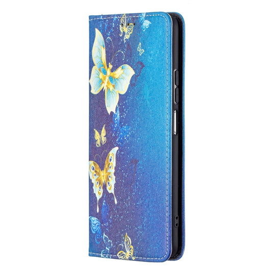 For Xiaomi Mi 11i / Poco F3 / Redmi K40 Colored Drawing Pattern Invisible Magnetic Horizontal Flip PU Leather Case with Holder & Card Slots & Wallet(Kingdee) - Xiaomi Cases by buy2fix | Online Shopping UK | buy2fix