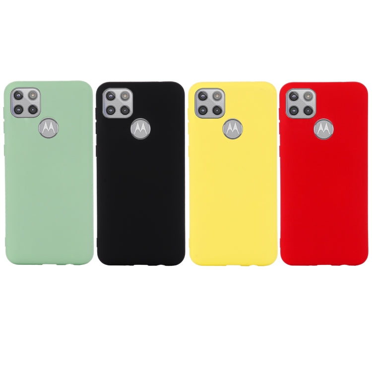 For Motorola Moto G 5G Solid Color Liquid Silicone Dropproof Full Coverage Protective Case(Green) - Motorola Cases by buy2fix | Online Shopping UK | buy2fix