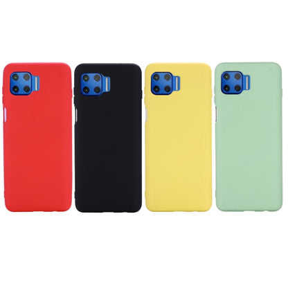 For Motorola Moto G 5G Plus Solid Color Liquid Silicone Dropproof Full Coverage Protective Case(Green) - Motorola Cases by buy2fix | Online Shopping UK | buy2fix