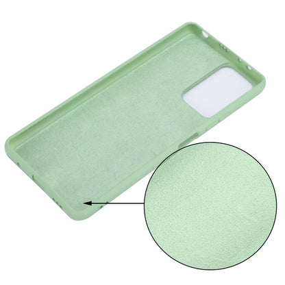 For Xiaomi Redmi Note 10 Pro Max Solid Color Liquid Silicone Dropproof Full Coverage Protective Case(Green) - Xiaomi Cases by buy2fix | Online Shopping UK | buy2fix