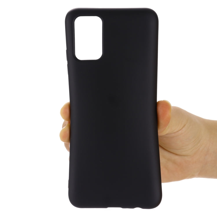 For Xiaomi Redmi Note 10S Solid Color Liquid Silicone Dropproof Full Coverage Protective Case(Black) - Xiaomi Cases by buy2fix | Online Shopping UK | buy2fix