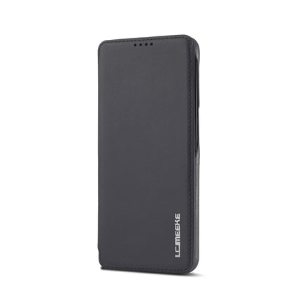 For Samsung Galaxy S21 FE LC.IMEEKE Hon Ancient Series Horizontal Flip Leather Case with Holder & Card Slot(Black) - Galaxy Phone Cases by LC.IMEEKE | Online Shopping UK | buy2fix