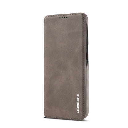 For Samsung Galaxy S21 FE LC.IMEEKE Hon Ancient Series Horizontal Flip Leather Case with Holder & Card Slot(Coffee) - Galaxy Phone Cases by LC.IMEEKE | Online Shopping UK | buy2fix