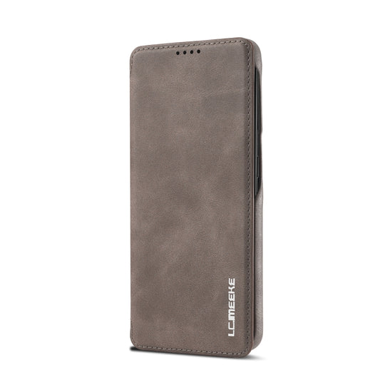 For Samsung Galaxy S21 FE LC.IMEEKE Hon Ancient Series Horizontal Flip Leather Case with Holder & Card Slot(Coffee) - Galaxy Phone Cases by LC.IMEEKE | Online Shopping UK | buy2fix