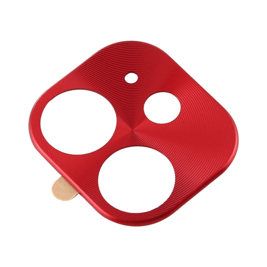 For iPhone 11 Rear Camera Lens Protective Lens Film Cardboard Style(Red) - Other by buy2fix | Online Shopping UK | buy2fix