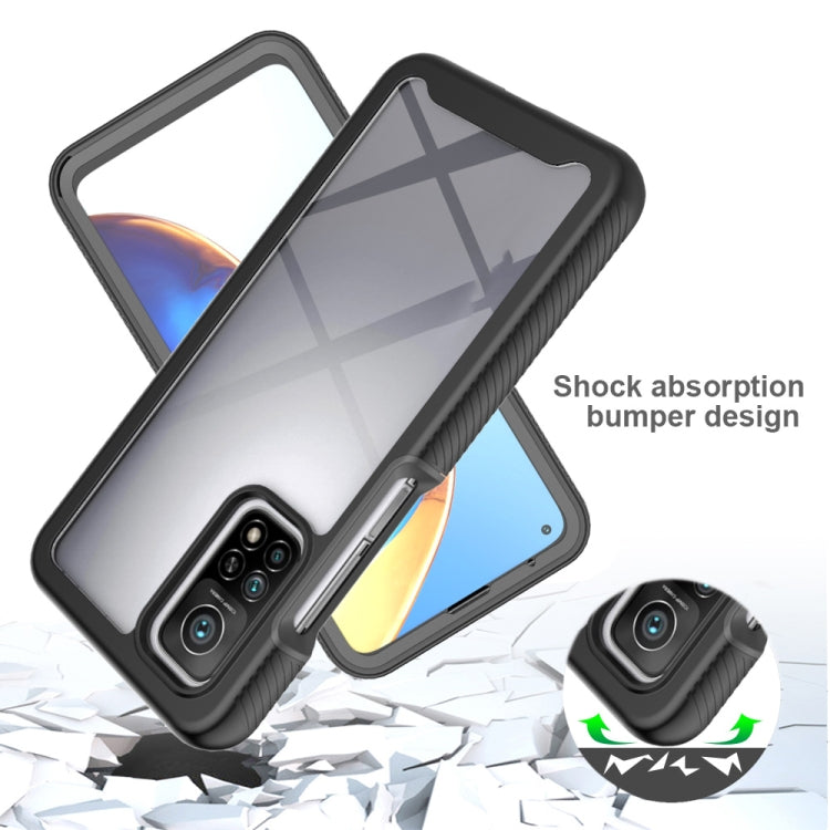 For Xiaomi Mi 10T Pro 5G Starry Sky Full Body Hybrid Shockproof Phone Case(Black) - Xiaomi Cases by buy2fix | Online Shopping UK | buy2fix
