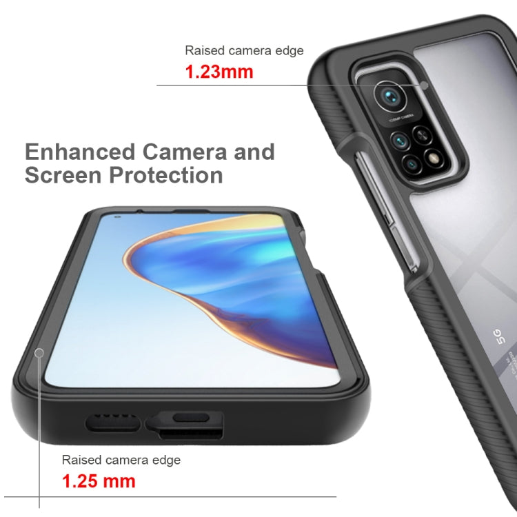 For Xiaomi Mi 10T Pro 5G Starry Sky Full Body Hybrid Shockproof Phone Case(Black) - Xiaomi Cases by buy2fix | Online Shopping UK | buy2fix