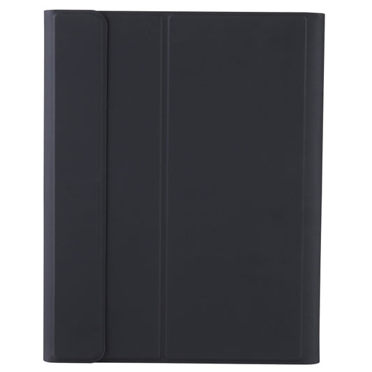 YT102B-A Detachable Candy Color Skin Feel Texture Round Keycap Bluetooth Keyboard Leather Case with Touch Control For iPad 10.2 2020 & 2019 / Air 2019 / Pro 10.5 inch(Black) - Universal by buy2fix | Online Shopping UK | buy2fix