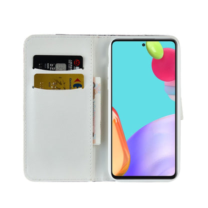 For Samsung Galaxy A52 5G / 4G Laser Glitter Powder Matching Crocodile Texture Horizontal Flip Leather Case with Card Slots & Holder & Wallet(Silver) by buy2fix