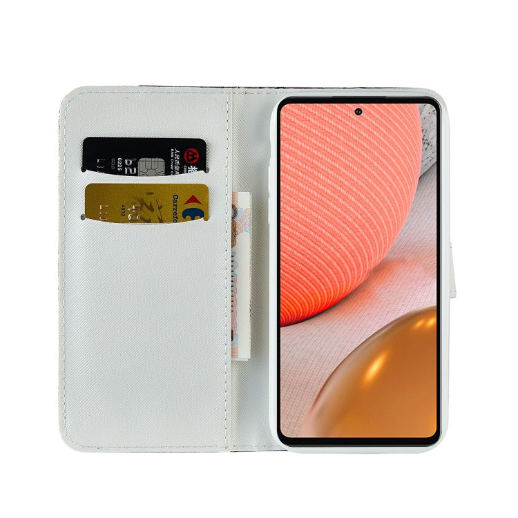 For Samsung Galaxy A72 5G / 4G Laser Glitter Powder Matching Crocodile Texture Horizontal Flip Leather Case with Card Slots & Holder & Wallet(Silver) by buy2fix