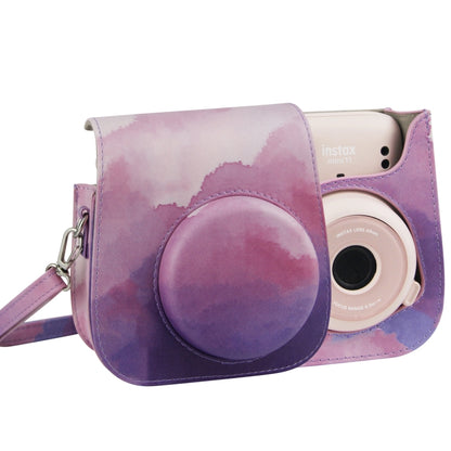 Painted Series Camera Bag with Shoulder Strap for Fujifilm Instax mini 11(Fantasy Cloud) by buy2fix