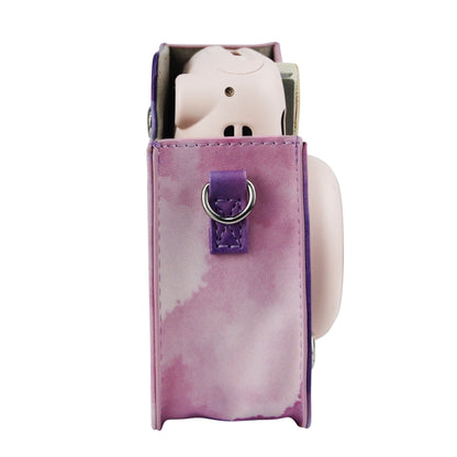 Painted Series Camera Bag with Shoulder Strap for Fujifilm Instax mini 11(Fantasy Cloud) by buy2fix