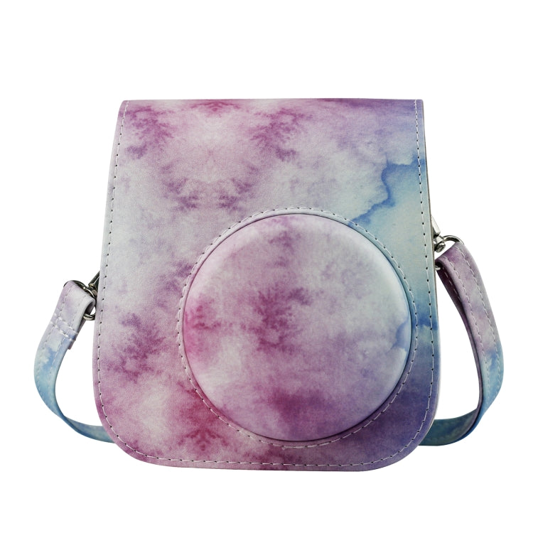 Painted Series Camera Bag with Shoulder Strap for Fujifilm Instax mini 11(Blue Pastel) by buy2fix