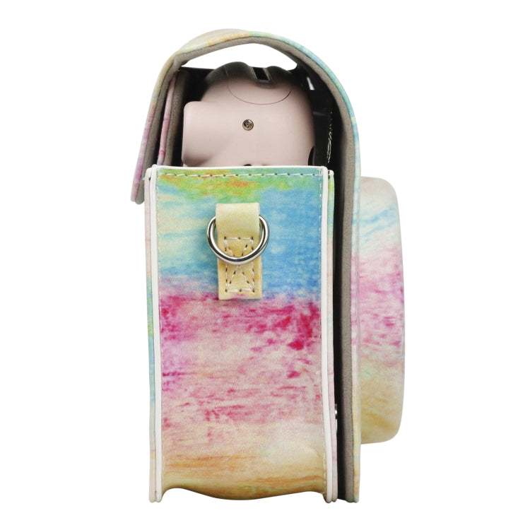 Painted Series Camera Bag with Shoulder Strap for Fujifilm Instax mini 11(Oil Paint) by buy2fix