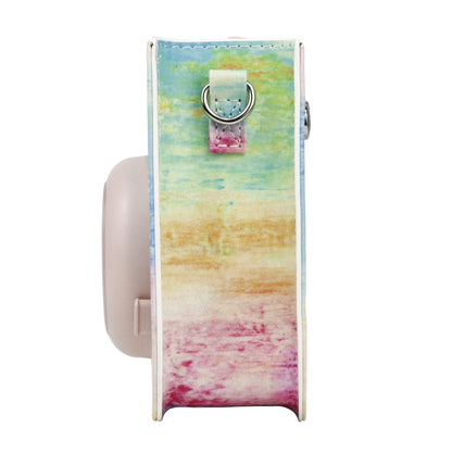 Painted Series Camera Bag with Shoulder Strap for Fujifilm Instax mini 11(Oil Paint) by buy2fix