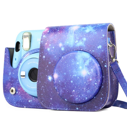 Painted Series Camera Bag with Shoulder Strap for Fujifilm Instax mini 11(Shining Starry Sky) by buy2fix