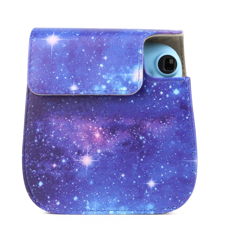 Painted Series Camera Bag with Shoulder Strap for Fujifilm Instax mini 11(Shining Starry Sky) by buy2fix