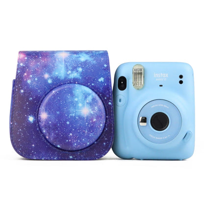 Painted Series Camera Bag with Shoulder Strap for Fujifilm Instax mini 11(Shining Starry Sky) by buy2fix