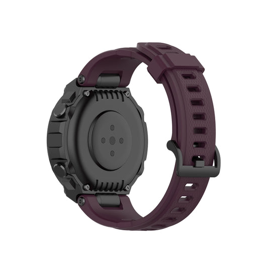 For Amazfit T-Rex Pro / Amazfit T-Rex Silicone Watch Band with Dismantling Tools, One Size(Purple) - Watch Bands by buy2fix | Online Shopping UK | buy2fix
