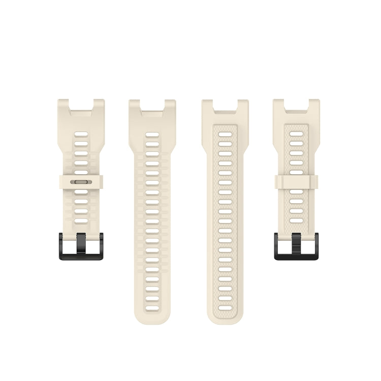 For Amazfit T-Rex Pro / Amazfit T-Rex Silicone Watch Band with Dismantling Tools, One Size(Beige) by buy2fix