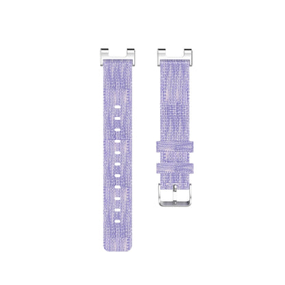 For Amazfit T-Rex Pro / Amazfit T-Rex Nylon Canvas Watch Band with Dismantling Tools, One Size(Purple) - Watch Bands by buy2fix | Online Shopping UK | buy2fix
