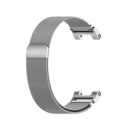 For Amazfit T-Rex Pro / Amazfit T-Rex Milanese Magnetic Metal Watch Band(Silver) - Watch Bands by buy2fix | Online Shopping UK | buy2fix