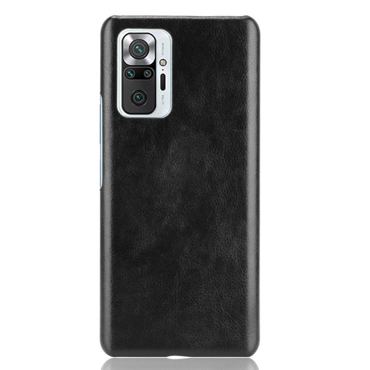 For Xiaomi Redmi Note 10 Pro (India version) / Note 10 Pro Max Shockproof Litchi Texture PC + PU Case(Black) - Xiaomi Cases by buy2fix | Online Shopping UK | buy2fix