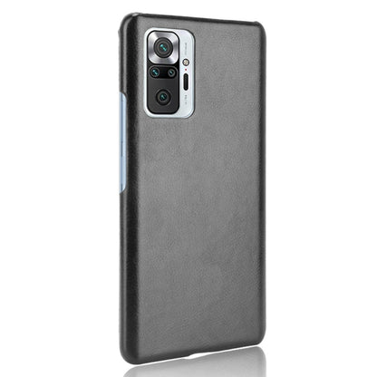 For Xiaomi Redmi Note 10 Pro (India version) / Note 10 Pro Max Shockproof Litchi Texture PC + PU Case(Black) - Xiaomi Cases by buy2fix | Online Shopping UK | buy2fix