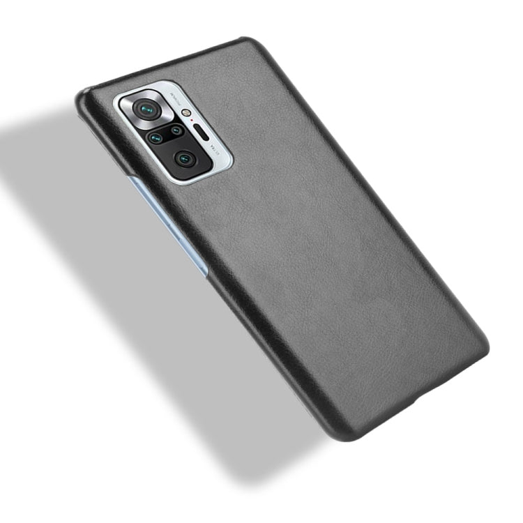 For Xiaomi Redmi Note 10 Pro (India version) / Note 10 Pro Max Shockproof Litchi Texture PC + PU Case(Black) - Xiaomi Cases by buy2fix | Online Shopping UK | buy2fix