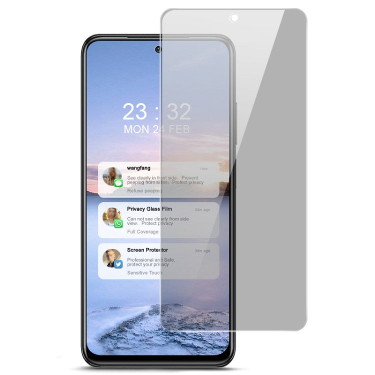For Xiaomi Redmi Note 10S / Note 10 4G / 5G IMAK HD Anti-spy Tempered Glass Protective Film -  by imak | Online Shopping UK | buy2fix