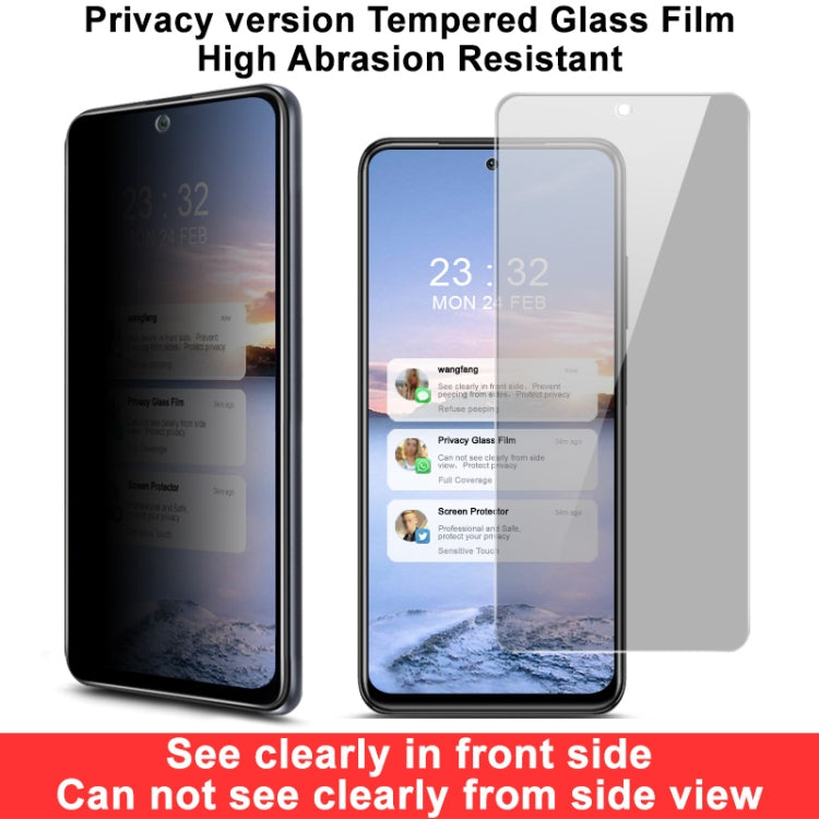For Xiaomi Redmi Note 10S / Note 10 4G / 5G IMAK HD Anti-spy Tempered Glass Protective Film -  by imak | Online Shopping UK | buy2fix