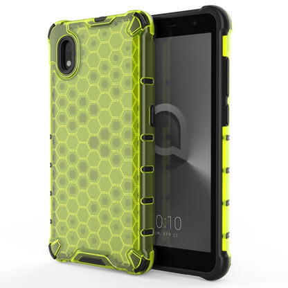 For Alcatel 1B (2020) Shockproof Honeycomb PC + TPU Case(Green) - Alcatel Cases by buy2fix | Online Shopping UK | buy2fix
